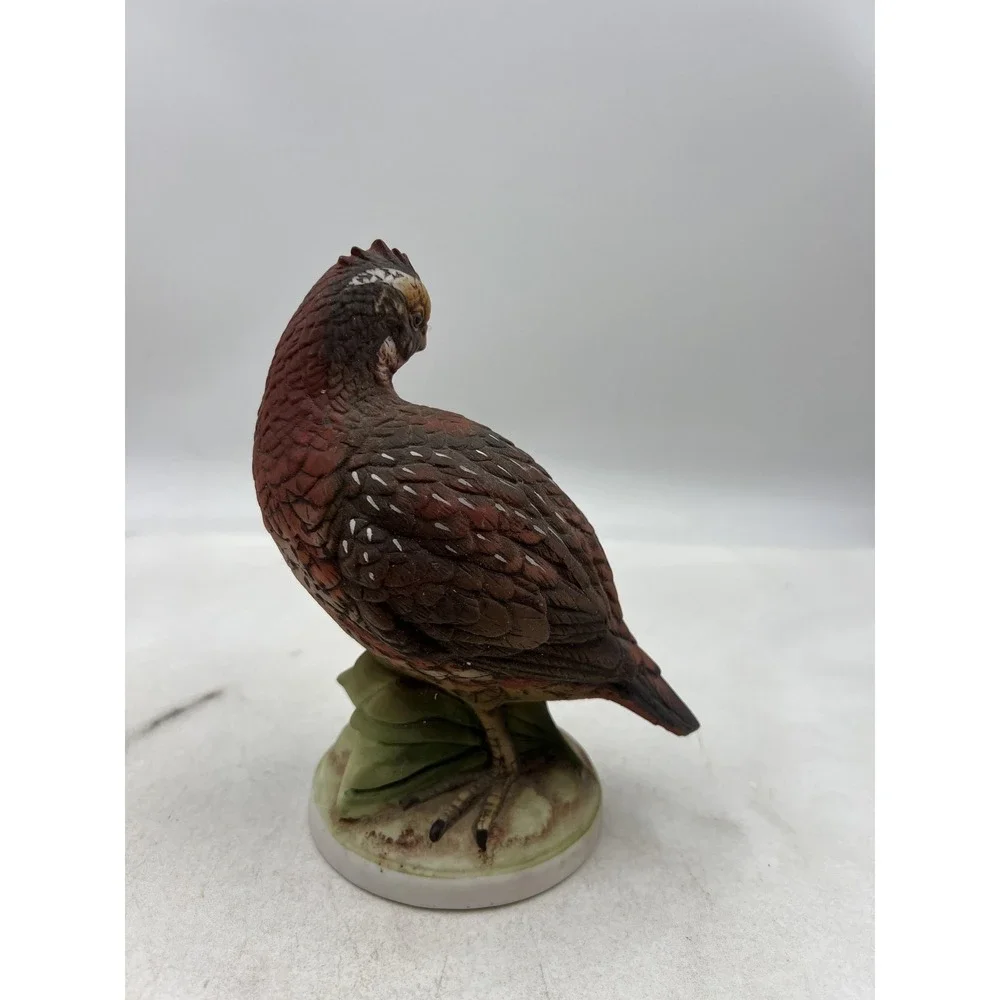 Vintage Napco Bobwhite Quail Figurine Limited Edition Series C-6725 Ceramic